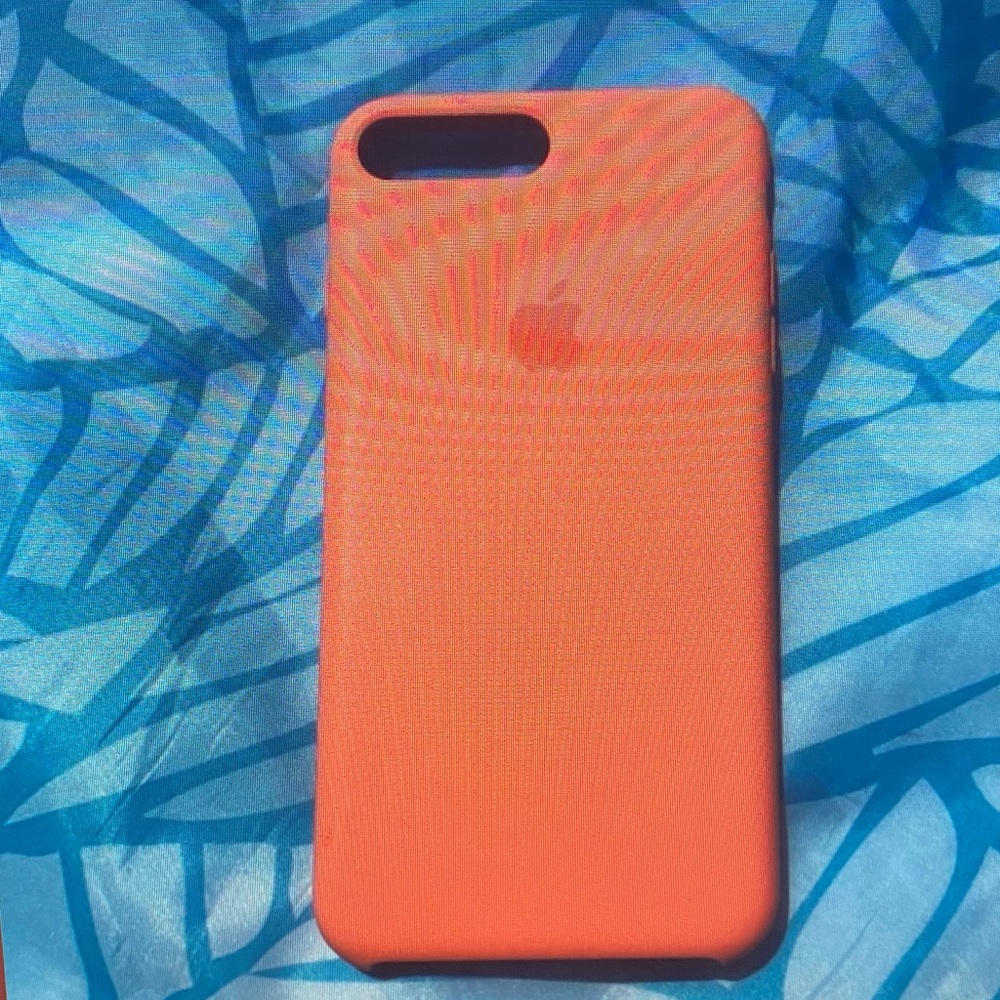 Apple Vibrant Orange iPhone Case